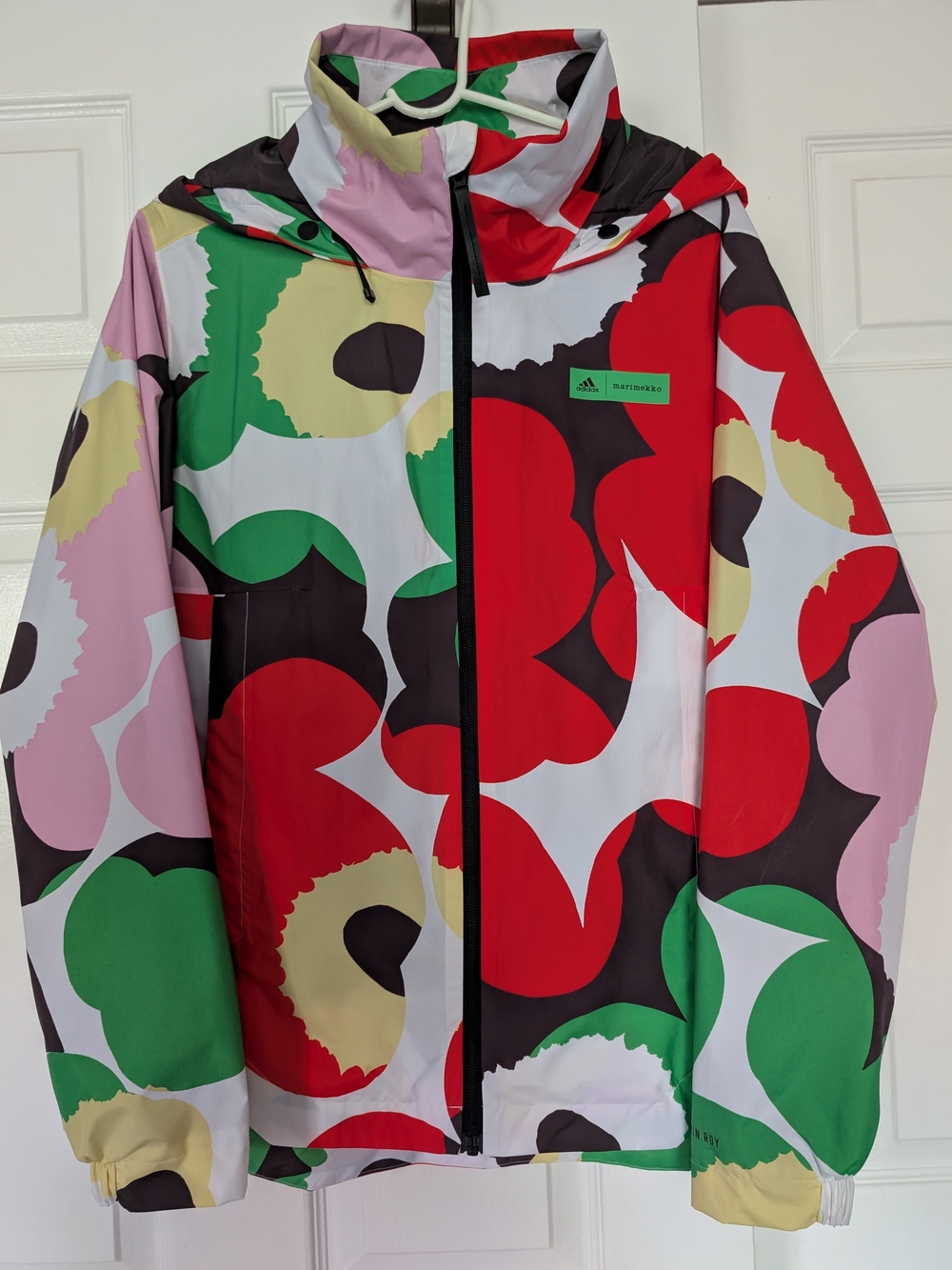 Adidas Women's Marimekko Traveer Rain.Rdy Jacket